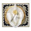 Rose Embroidered Border Napkin