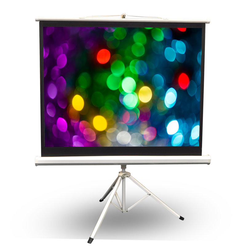 Pyle Portable Projector Screen Projector Screen, 100"