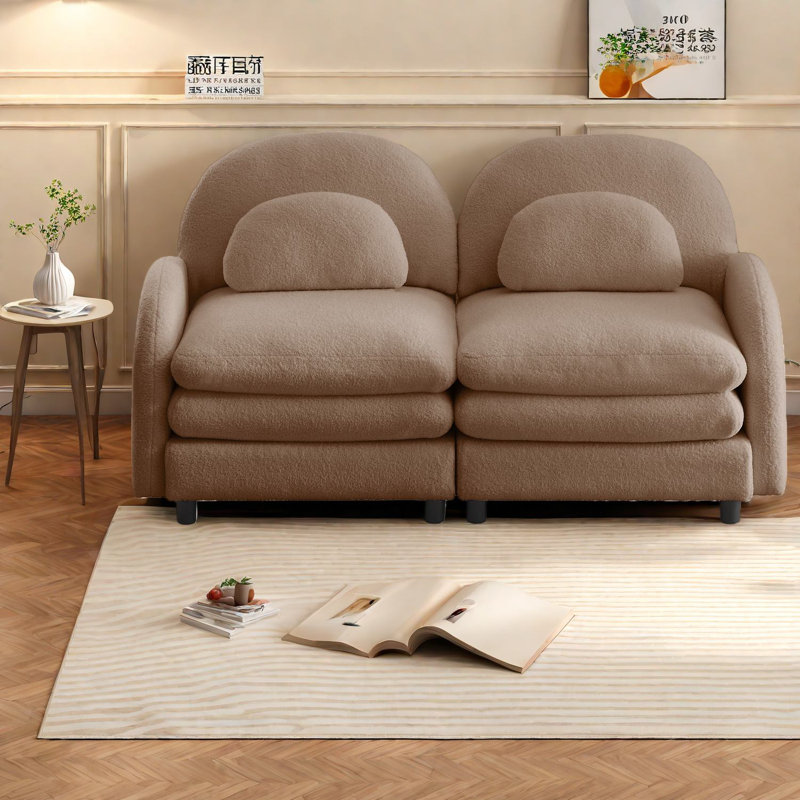 Causeuse modulaire 2 places Cloud Comfort Sofas, Teddy
