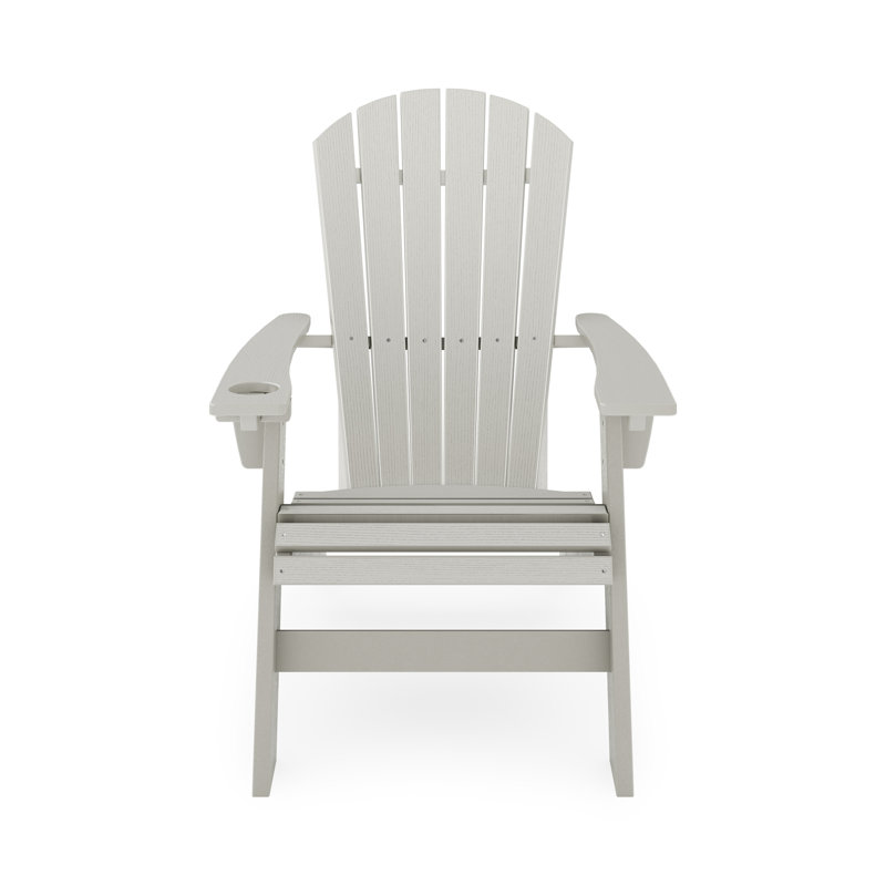 Fauteuil Adirondack, Gris foncé