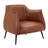 Rankins Oversized Faux Leather Barrel Chair-833248421
