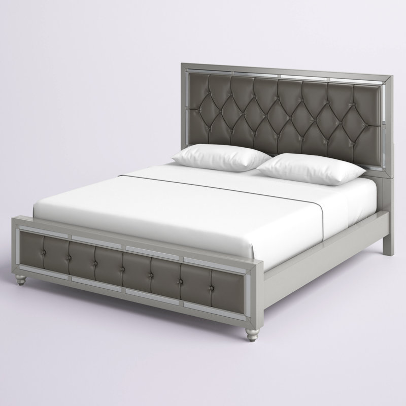 Byers Upholstered Platform Bed, Queen