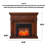 American retro decorative fireplace cabinet