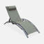 Caedence 167cm Long Reclining Chaise Lounge Set