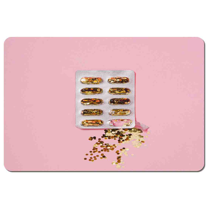 Moriana Polyester Coated Hardwood Rectangle Placemat