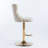 Swivel Velvet Barstools with Adjusatble Seat Height-1880070280-1880070259