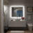 Aevar UL Certified Front & Back Lighted Anti-Fog Tempered Glass Framed Bathroom/Vanity Mirror with 3-Year Warranty-1224098023
