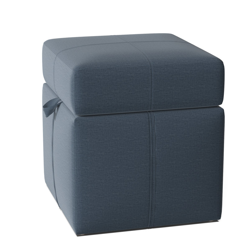 Preesall Upholstered Ottoman, Lena Lapis