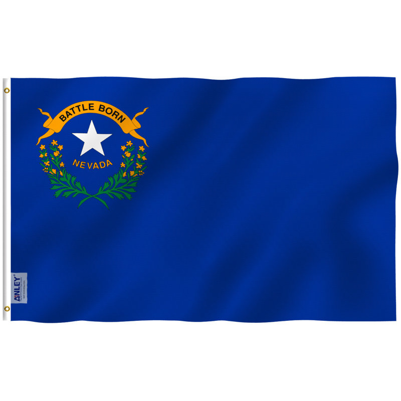 Drapeau de maison à 2 faces 36 x 60 po Nevada State Flag