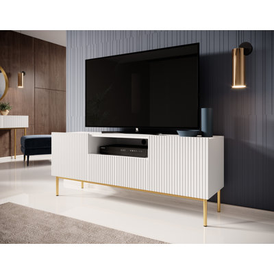 Amelija Unfinished TV Stand for TVs up to 55"