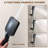 3-Function Dual Shower Head Pressure-Balanced Shower System With 4 Sprays Handheld-109312751