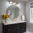 3-Lamp Copper Principal Acrylic LED Vanity Light
