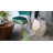 18x18x21" Hexagonal Capes Capiz Stool, Cream/Yellow