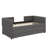 Twin-Sized Upholstered Daybed Including Trundle Bed And 3 In-Built Storage Drawers-1862426145