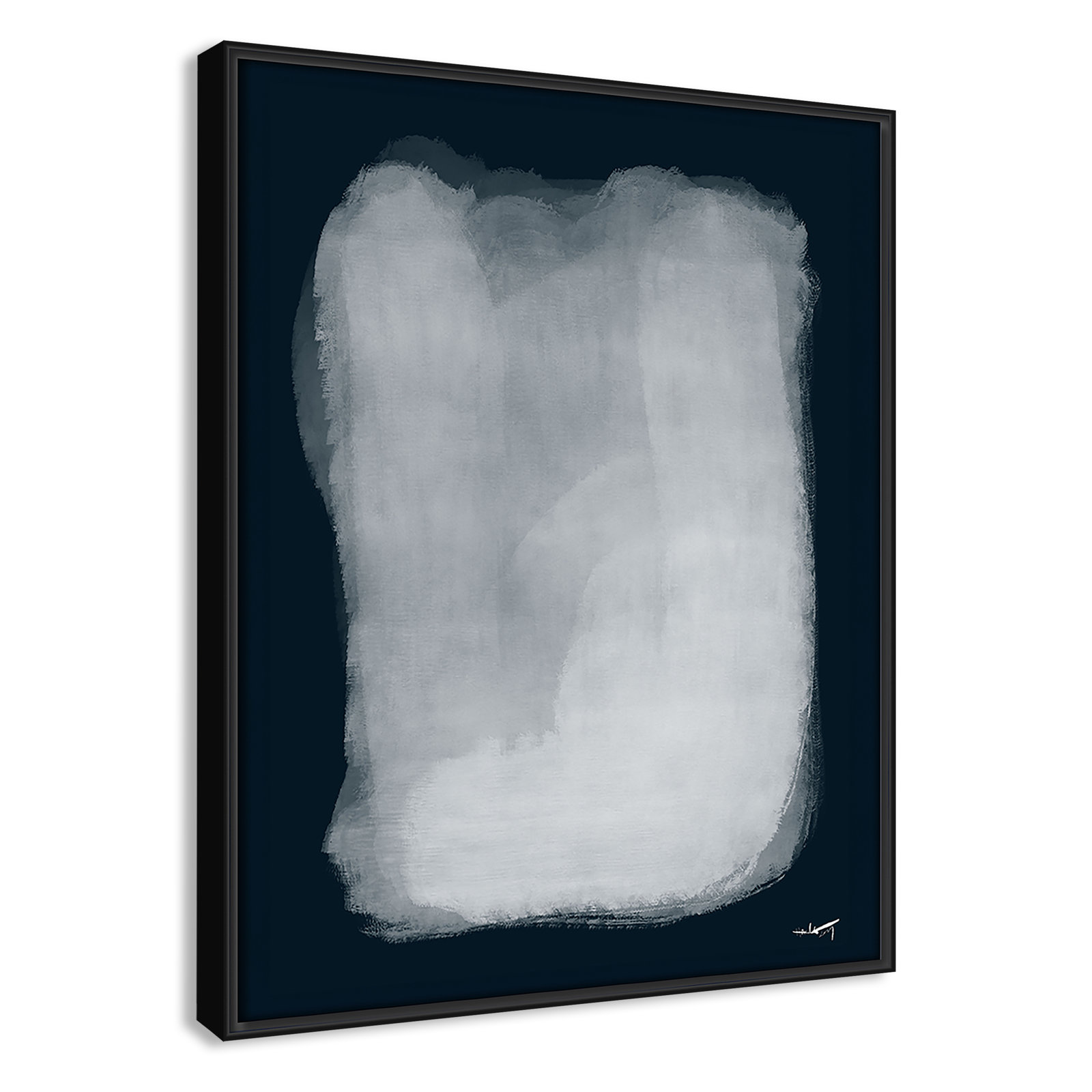 Gelder "Calme 001" Print by N.Atelier, Black, 15.5" H x 12.5" W