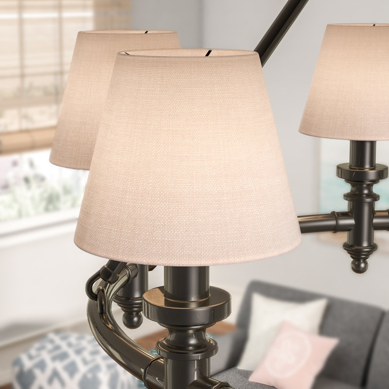 4'' H Linen Empire Candelabra Shade