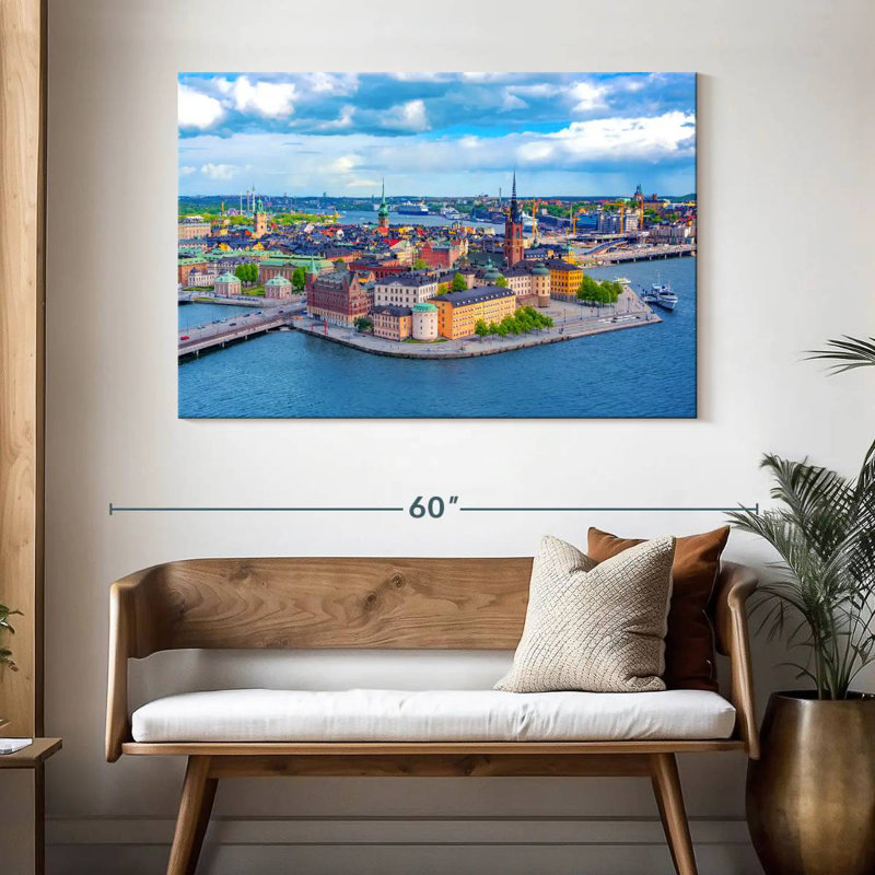 Vanna Stockholm Skyline, 32" H x 48" W