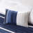 7 Piece Comforter Set Navy