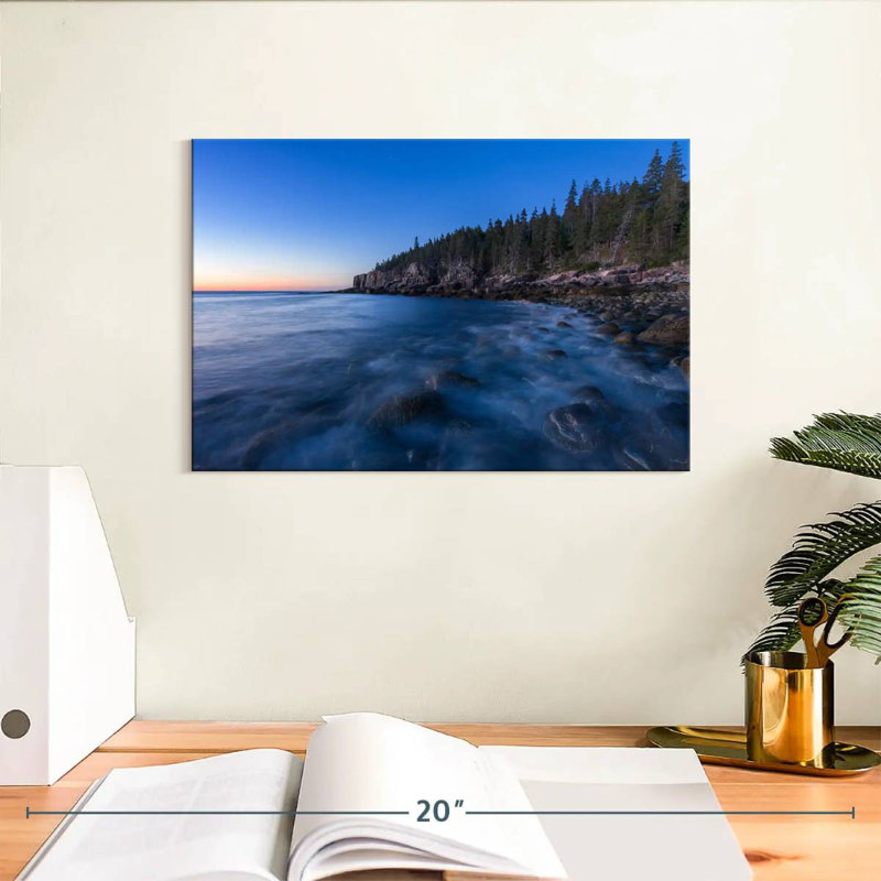 Gillard Acadia Ocean Cliffs, 8" H x 12" W