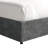 QUEEN SIZE WINGBACK PLATFORM LIFT UP STORAGE BED IN BEIGE VELVET-5935853-5935863