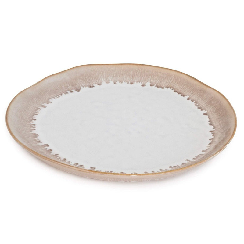 Burlington Handmade Stoneware Dinner Plate, Bluff