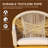 Bar Stools Set Of 2 With Arm And Backrest
