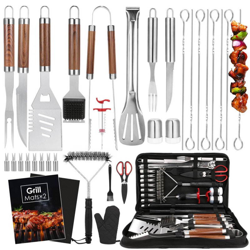 BBQ Grilling Accessories Set 34Pcs