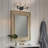 Corder 3 Light Bath Vanity with Hammered Water Glass Shade-1390066903