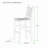 Brosky Teak Outdoor Bar Stool
