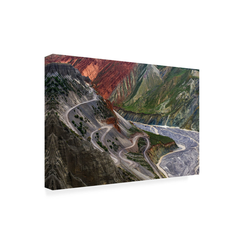Art sur toile, Rhin Heidi, H 22 po x l 32 po