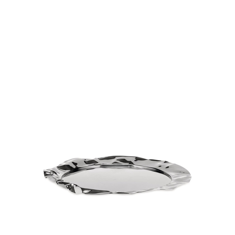 Foix Stainless Steel Mirror Polished Round Tray