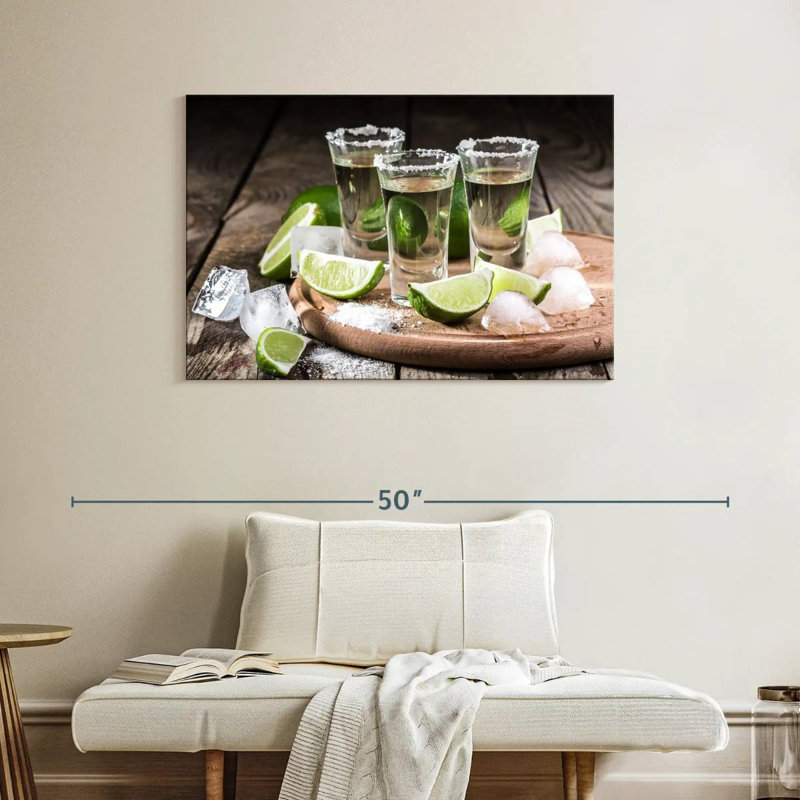 Yarlin Tequila Shots Tray, 26" H x 39" W