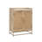 Dunster Genuine Marble Top Cabinet With Interior Wine Rack-70391761