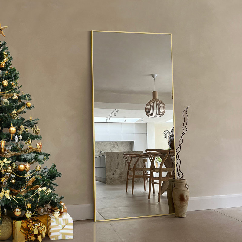 Mirta Rectangle Metal Full Length Mirror