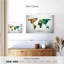 Carte du monde abstrait moderne Aliaz-107716125