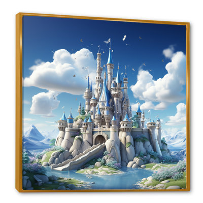 Princess Magical Castle Dreams II - Castles Wall Art