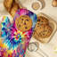 Couvre-lit spirale en coton Hippie