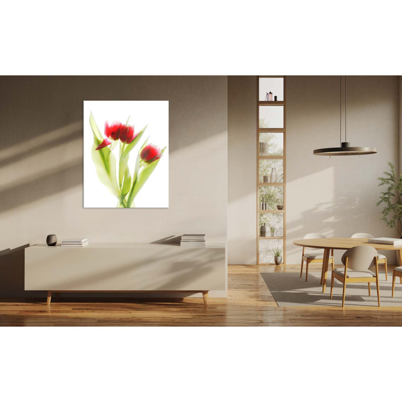 Red Tulips III - Unframed, Medium