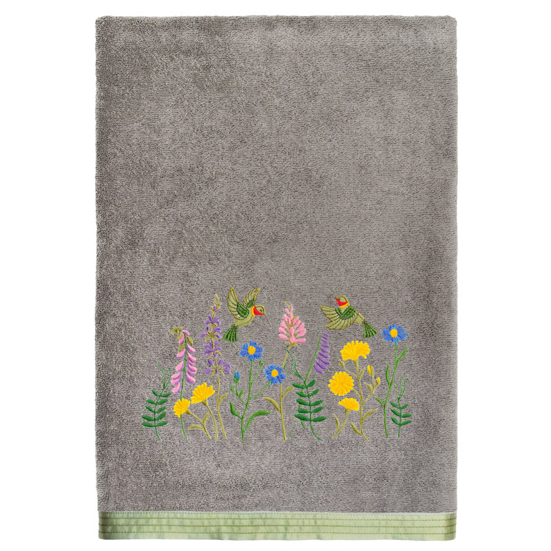 Midweight Bath Towel, Charcoal