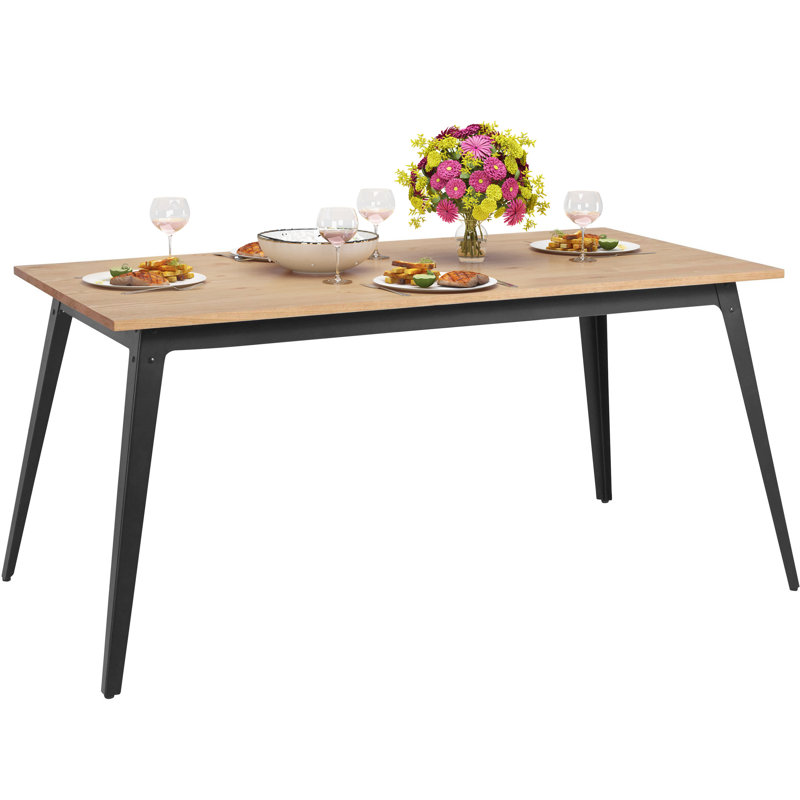 Christenson Metal Base Dining Table