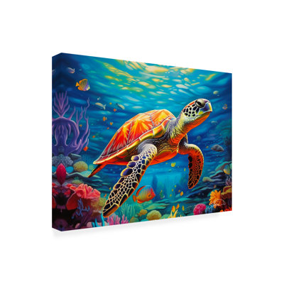 Stewart Under The Sea Magical Colour Canvas Art