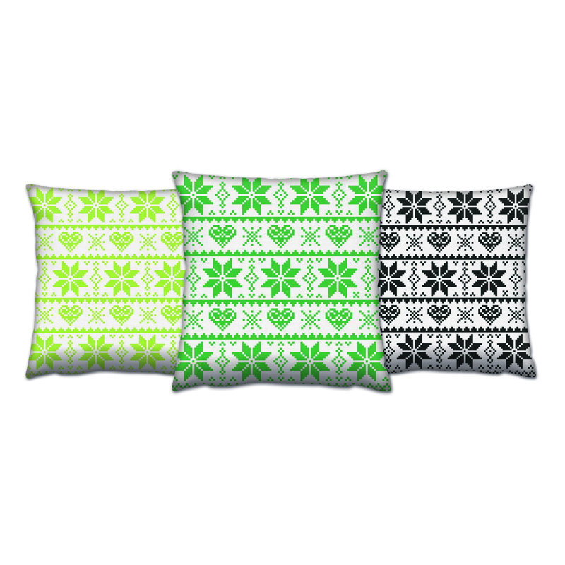 Schipper Premium Cushion Set, 17 x 17 Inches, Soft Silicone Filling | 50% Cotton / 50% Polyester, Washable & Ironable, Concealed Zip | Perfect for Home Decor, Sofas, and Chairs - Comfort & Style Combined