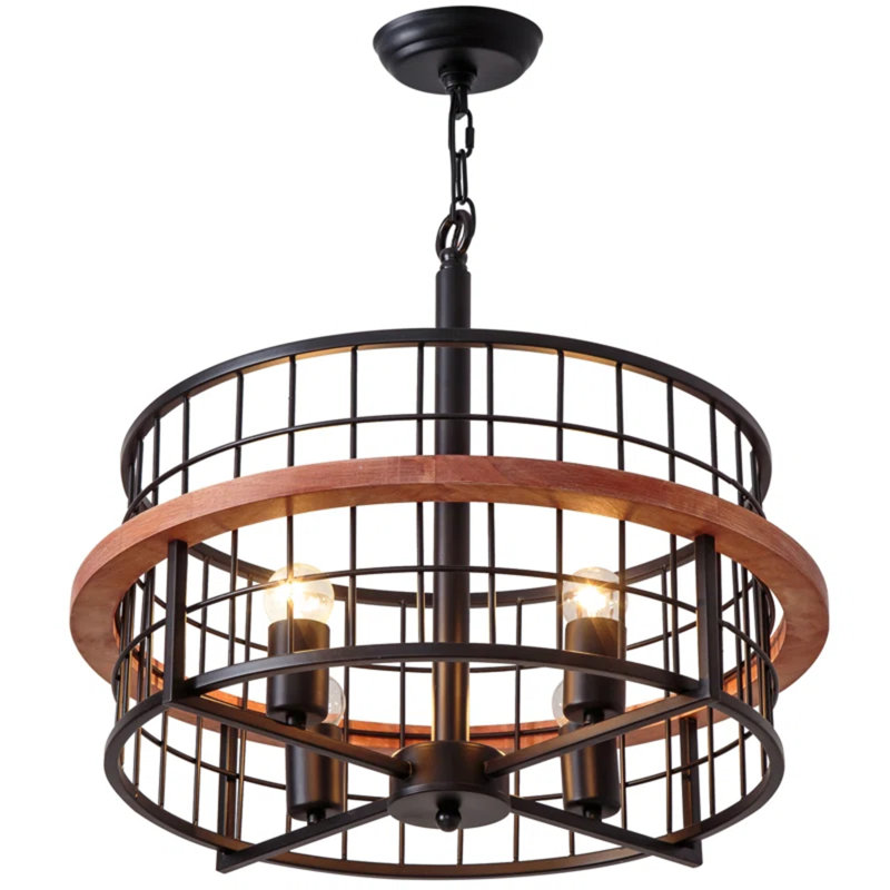 Lustre rond 4 lumières