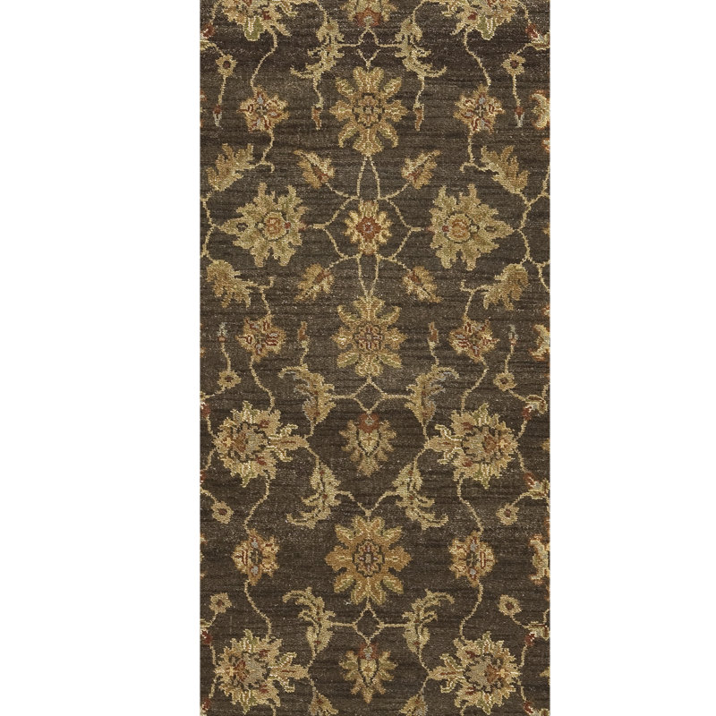 Wool Oriental Area Rug, Runner 2'6" x 22'