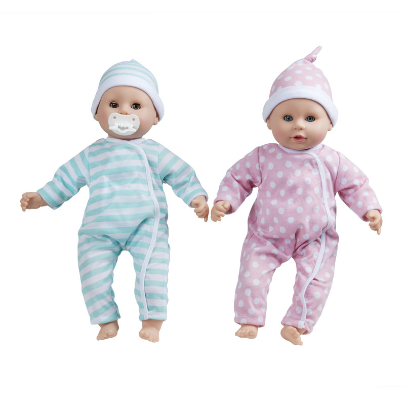 Melissa & Doug Mine To Love Twins Luke & Lucy Dolls