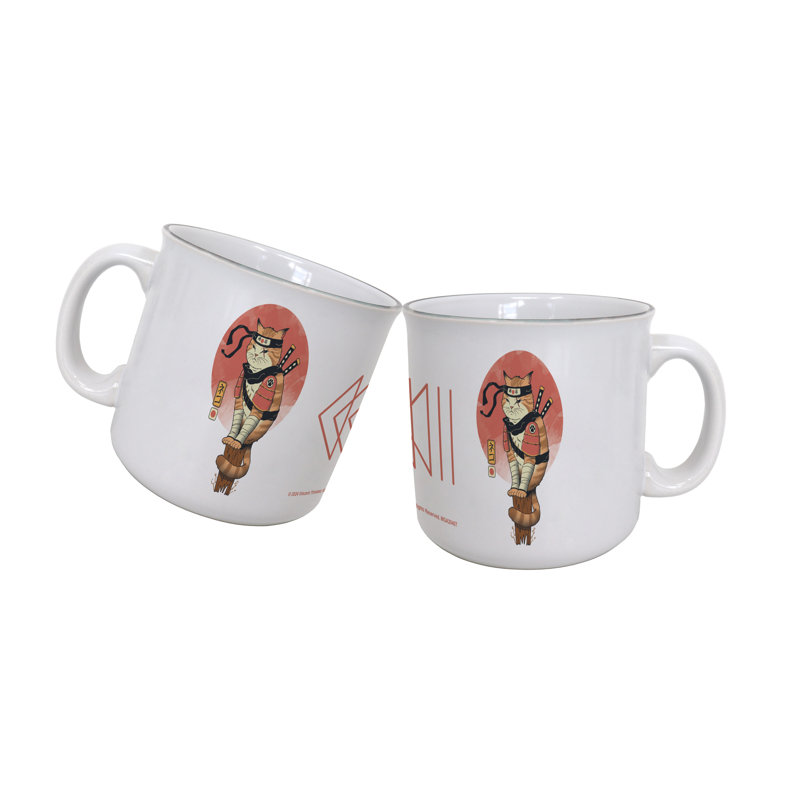 Vincent Trinidad- Shinobi Cat 20oz. Camper Mug
