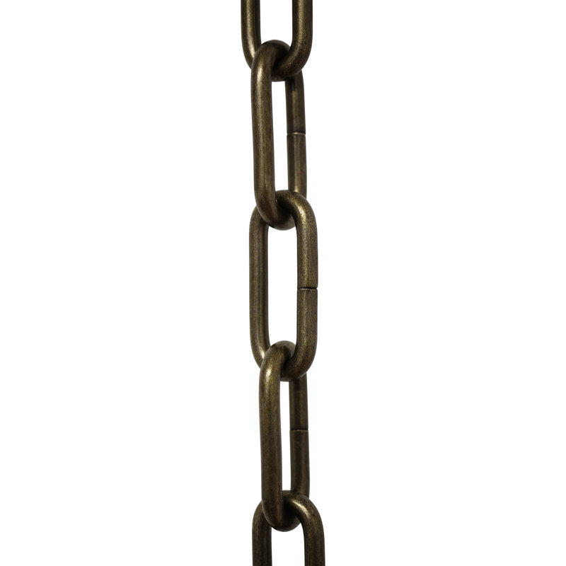 Chaîne ou chaîne de 10 pi, Laiton antique