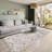 GLN Rugs Traditional Collection - Machine Washable Area Rug, Bohemian Vintage Washable Rug, Non Slip Area Rug, Low Pile Chenille Living Room Rug, Bedroom Rug, Bathroom Rug (Beige and Gray Rug)-906944587