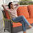 6 - Person Patio Conversation Set with Cushions-821603960-821603962