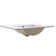 Allier Ceramic Rectangular Drop-In Bathroom Sink with Overflow
